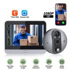 چشمی درب مانیتور دار WiFi C4