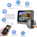 چشمی درب مانیتور دار WiFi C4